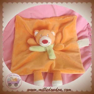 KIMBALOO DOUDOU RENARD PLAT ORANGE SOS