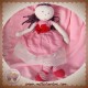 JACADI DOUDOU POUPEE BERTILLE ROBE ROSE SOS