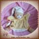 BABYNAT BABY NAT DOUDOU OURS MARIONNETTE JAUNE MIEL JULES