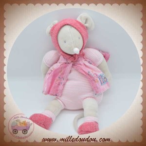 MOULIN ROTY DOUDOU SOURIS LILA PATACHON ROSE SOS