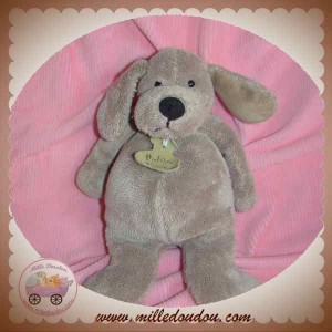 HISTOIRE D'OURS DOUDOU CHIEN MARRON MOUSE 23m SOS