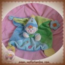 NICOTOY DOUDOU LUTIN CLOWN POUPEE PLAT GARCON BLEU DENTITION SOS