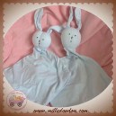 PETIT BATEAU DOUDOU LAPIN PLAT TRIANGE BLEU MON ETOILE SOS