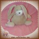 OKAIDI OBAIBI DOUDOU LAPIN BEIGE MOUCHOIR ROSE SOS