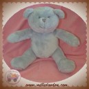 OKAIDI OBAIBI DOUDOU OURS PELUCHE GRIS SOS