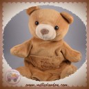 HISTOIRE D'OURS DOUDOU OURS MARRON FONCE MARIONNETTE SOS