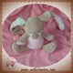 NATTOU DOUDOU LAPIN RIGOLO BEIGE ROSE MUSICAL SOS