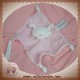 ORCHESTRA DOUDOU SOURIS LAPIN PLAT ROSE COEUR SOS