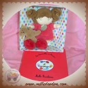 DOUDOU ET COMPAGNIE POUPEE FILLE MLLE FRAMBOISE ROUGE OURS SOS