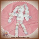 PETIT BATEAU DOUDOU LAPIN TISSU BLANC MOUTON SOS