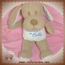 MALICE ET BULLE DOUDOU CHIEN BEIGE CP INTERNATIONAL SOS