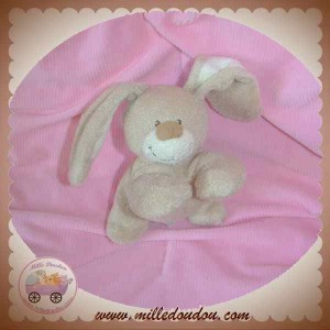 TEX DOUDOU LAPIN BEIGE ALLONGE SOS