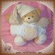 KALOO SOS DOUDOU OURS BEIGE BOULE BLANC FEUILLE LIERE 