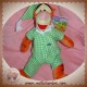 DISNEY NICOTOY DOUDOU TIGROU ORANGE PYJAMA VERT SOS