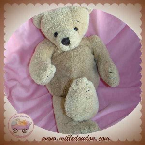 BUKOWSKI SWEDEN DOUDOU OURS MARRON BEIGE SOS