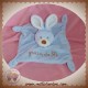 GRAIN DE BLE DOUDOU LAPIN PLAT BLEU ZANNIER 