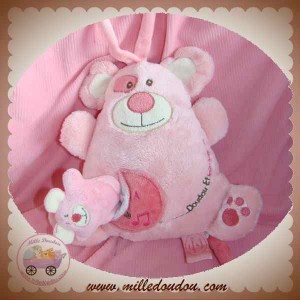 DOUDOU ET COMPAGNIE SOS SOURIS MONSTER ROSE MUSICAL BEBE