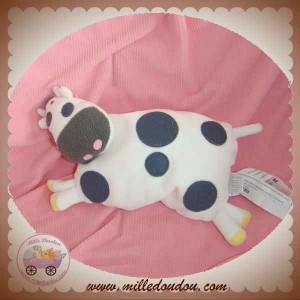 ZARA HOME SOS DOUDOU VACHE BLANCHE NOIR