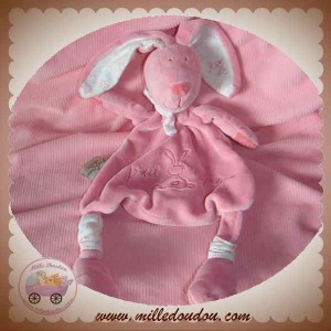 CMP SOS DOUDOU LAPIN ROSE PLAT ECHARPE P'TIT LAPIN