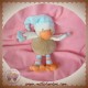 NATTOU SOS DOUDOU OISEAU CANARD HOCHET BLANC BEIGE BLEU