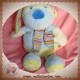 BABYSUN SOS DOUDOU CHIEN ECRU VERT BLEU RIEUR BABY SUN