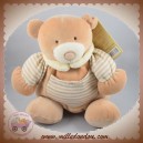 PLAYKIDS CMI DOUDOU OURS BOULE MARRON BEIGE SOS