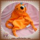 CARREBLANC DOUDOU LION CORPS LOSANGE PLAT ORANGE NOEUD SOS