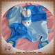 GIPSY DOUDOU LAPIN PLAT PLAT BLEU PATTES SOS