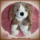 ALINEA DOUDOU CHIEN BLANC MARRON SOS