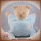 NATTOU DOUDOU OURS QUASI PLAT BLEU NUAGE SOS