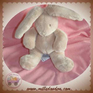 MOULIN ROTY DOUDOU LAPIN PELUCHE MUSICAL BEIGE SOS