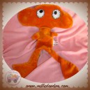 NOTSOBIG DOUDOU TOUMOU MONKEY GRENOUILLE PLAT ORANGE MARRON