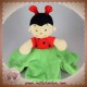 NICOTOY SOS DOUDOU GARCON PLAT COCCINELLE ROUGE VERT