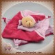 BABYNAT BABY NAT DOUDOU OURS BEIGE PLAT ROSE FUSHIA SOS