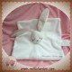 KIMBALOO SOS DOUDOU LAPIN PLAT BLANC TAUPE 1er DOUDOU