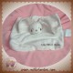 KIMBALOO SOS DOUDOU LAPIN PLAT BLANC TAUPE 1er DOUDOU