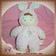 NICOTOY SOS DOUDOU GARCON FILLE LAPIN POIL ROSE