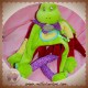 DOUDOU ET COMPAGNIE SOS GRENOUILLE PLAT VERT TATOO