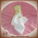 BABYNAT BABY NAT DOUDOU OURS JAUNE MOUCHOIR SOS