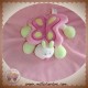 NATTOU SOS DOUDOU COCCINELLE PAPILLON EVEIL ROSE VERT