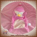 NICOTOY SOS DOUDOU PINGOUIN PLAT ROSE