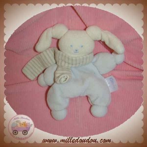 COROLLE SOS DOUDOU LAPIN PATACHOU BLANC MAUVE VIOLET PETIT