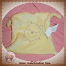 DISNEY DOUDOU OURS WINNIE L'OURSON PLAT JAUNE SOS