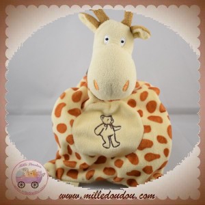 RAYNAUD LES PETITES MARIE SOS DOUDOU GIRAFE PLATE TACHETE OURS