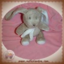 GRAIN DE BLE DOUDOU LAPIN GRIS BEIGE ECHARPE ZANNIER 