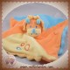 BVBA JOGYSTAR SOS DOUDOU RHINOCEROS LION PLAT BLEU ORANGE