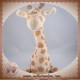 JACADI SOS DOUDOU GIRAFE TACHETE MARRON BEIGE