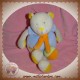 MOULIN ROTY DOUDOU OURS GRIS BLEU MUSICAL NESTOR CAPUCINE SOS