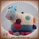 MOULIN ROTY DOUDOU GIRAFE VACHE MUSICAL GRIS VERT LES JOLIS PAS BEAUX SOS