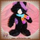 HISTOIRE D'OURS DOUDOU CHAT NOIR VIOLET SOS